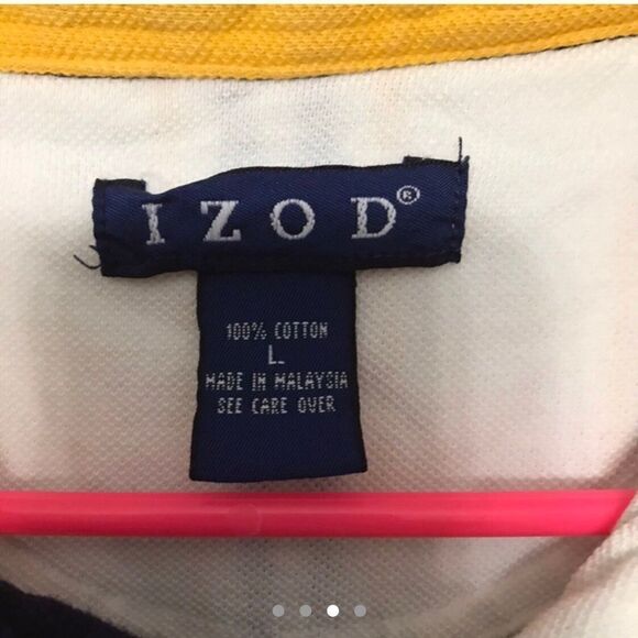 Men’s Vintage IZOD Polo Top - Picture 3 of 4